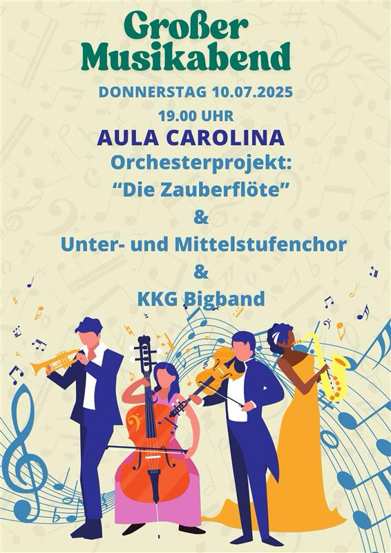 Poster Musikabend 2025