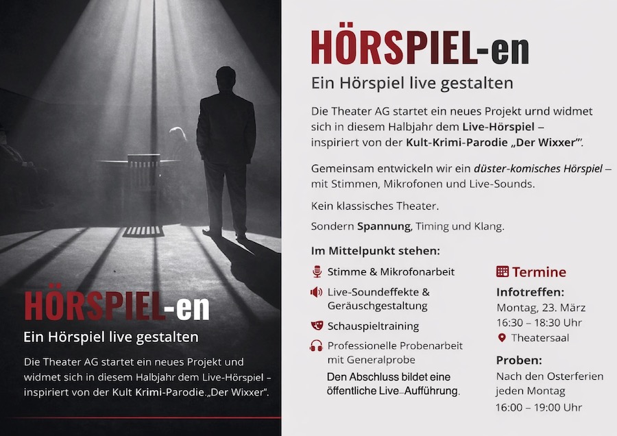 KKG Hoerspiel Ankuendigung