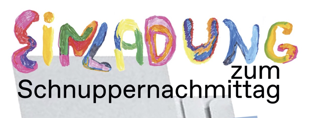 Schnuppernachmittag 2025 BANNER