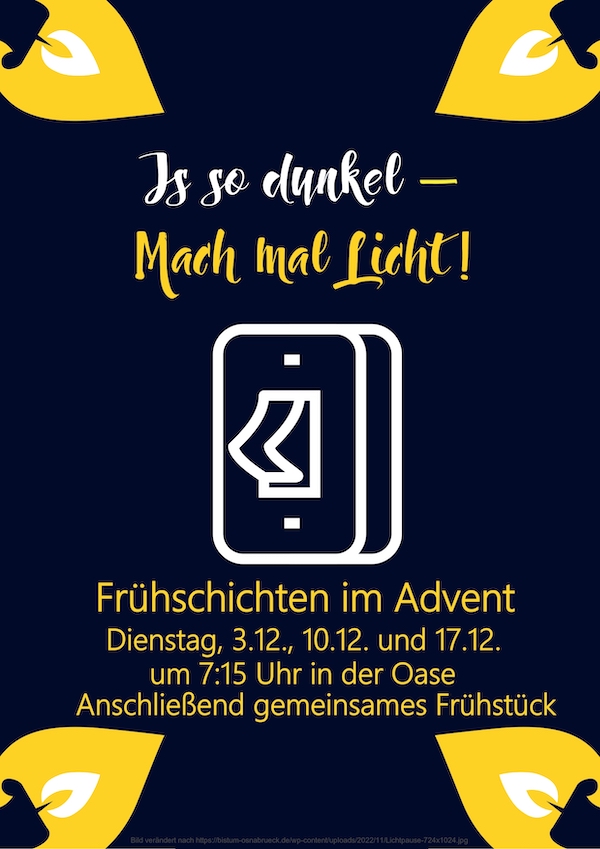 PlakatFrühschichten24