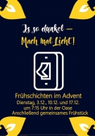 Frühschichten im Advent