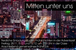 Frühschichten im Advent 2025