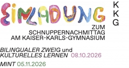 Einladung zu den Schnuppernachmittagen 2026